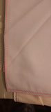 Placemats Set of 12 White with Pink Border and Butterfly 15.75" X 15.75" - Diamonds Sapphires Rubies Emeralds