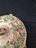 Capodimonte Decorative Bowl Made In Italy 2160 6" Diameter 4" Tall
