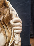 Chinese Buddha  Statue Possibly Antique 13.5" Tall