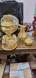 Vintage Brass Electric Middle Eastern Samovar 16" Tall x 12" Super Quality - Diamonds Sapphires Rubies Emeralds