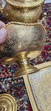 Vintage Brass Electric Middle Eastern Samovar 16" Tall x 12" Super Quality - Diamonds Sapphires Rubies Emeralds