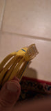 4' Cat5e Cable Network Wire Internet Patch Ethernet UTP Yellow