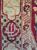 Antique Darvish Omar Khayam Rug Early 20th Century Good Condition Suf Baft 2 x 3