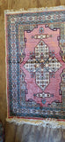 Turkish Silk Oriental Rug 1-8 X 2-5 Circa 1960's Never Used, Always Hung On Wall