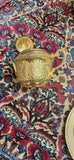 Vintage Brass Electric Middle Eastern Samovar 16" Tall x 12" Super Quality - Diamonds Sapphires Rubies Emeralds