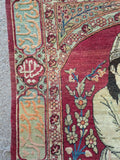 Antique Darvish Omar Khayam Rug Early 20th Century Good Condition Suf Baft 2 x 3