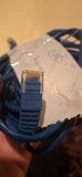 10FT Cat 5E 350MHZ Ethernet Patch Network Cable Blue - Diamonds Sapphires Rubies Emeralds