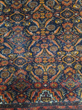 Antique Early 20th Century Wool Foundation Rug 32" X  36"