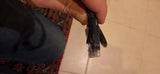 3' CAT6 Patch 550 MHZ Ethernet Network Cable Black