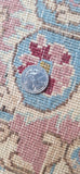 Hand Knotted All Wool Oriental Rug 4-2 X 8-0 Vintage 1950's