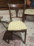 Set of 4 Upholstered Chairs