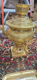 Vintage Brass Electric Middle Eastern Samovar 16" Tall x 12" Super Quality - Diamonds Sapphires Rubies Emeralds