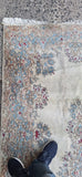 Hand Knotted All Wool Oriental Rug 4-2 X 8-0 Vintage 1950's