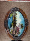 Framed Artwork Under Glass Set Of 3