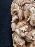 Carved Elephant Buddha 7.5" X 4.0" #9808