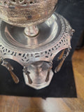 84 Silver Antique Candleholder 1.77 Grams 18" Tall Circa 1920's