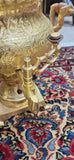 Vintage Brass Electric Middle Eastern Samovar 16" Tall x 12" Super Quality - Diamonds Sapphires Rubies Emeralds