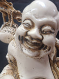 Chinese Buddha  Statue Possibly Antique 13.5" Tall