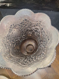 84 Silver Antique Candleholder 1.77 Grams 18" Tall Circa 1920's