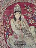 Antique Darvish Omar Khayam Rug Early 20th Century Good Condition Suf Baft 2 x 3
