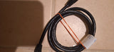 3' CAT6 Patch 550 MHZ Ethernet Network Cable Black