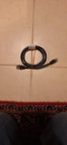 3' CAT6 Patch 550 MHZ Ethernet Network Cable Black