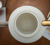 Cathy Hardwick for Mikasa Tawny Port A6875 Bone China Narumi Japan Teapot