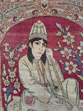Antique Darvish Omar Khayam Rug Early 20th Century Good Condition Suf Baft 2 x 3