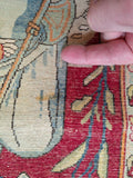 Antique Darvish Omar Khayam Rug Early 20th Century Good Condition Suf Baft 2 x 3