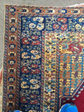 Antique Gheisari Turkish Oriental Rug Hand Knott Over 100 Years Old Very Good...