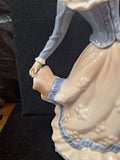 tengra spain figurine porcelain Dancing Lady Long Dress 12" Tall X 8" Wide 91208
