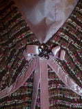 Elegant Kay Unger Size 2 Dress Knee-Length Petites 2P - Diamonds Sapphires Rubies Emeralds