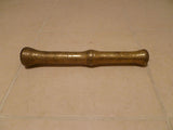 Antique Solid Brass Vintage Mortar & Pestle Heirloom - Diamonds Sapphires Rubies Emeralds