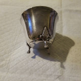 Antique Small French Cup Sterling Silver 3 Footed SNC