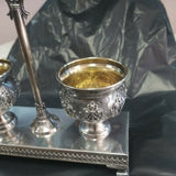 Sterling Silver 925 Salt And Pepper Holder Made In Isra