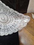Bohemian Crystal Centerpiece 17.5" X 8.5"