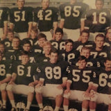 Vintage 1968 Yale University Football Undefeated Team Photo Artistic #91008