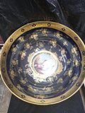 Vintage French Bowl 14" Diameter X 6" Tall