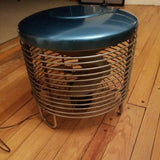 Rare Vintage 1950's Patton Air Circulator Footstool Fan - Diamonds Sapphires Rubies Emeralds