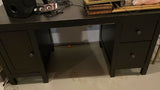 Ikea Black Desk in Fair Condition