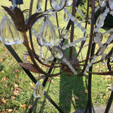 Antique Bagues Style Chandelier Mid Century Palm