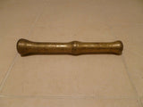 Antique Solid Brass Vintage Mortar & Pestle Heirloom - Diamonds Sapphires Rubies Emeralds