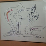 Vintage Surrealist Lithograph First Edition