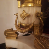 Antique French Gilt Bronze Candelabra Lamp