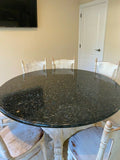 Round Granite Kitchen Table about 60" Diameter