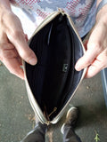 Ladies Beige Wallet or Clutch by TOGO an Israeli Company