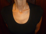 Lady's Black Vince Camuto Dress Size 2 - Diamonds Sapphires Rubies Emeralds