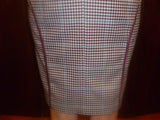 Purple Plaid Cynthia Steffe Dress Size 2 - Diamonds Sapphires Rubies Emeralds