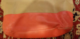 Tory Burch Large Tote Beige and Red - Diamonds Sapphires Rubies Emeralds