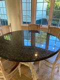 Round Granite Kitchen Table about 60" Diameter